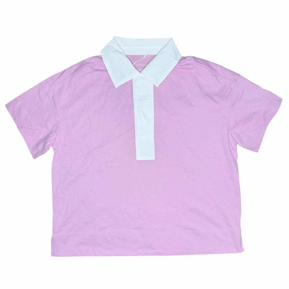 NWT Everlane Retro Jersey Polo Shirt Size S